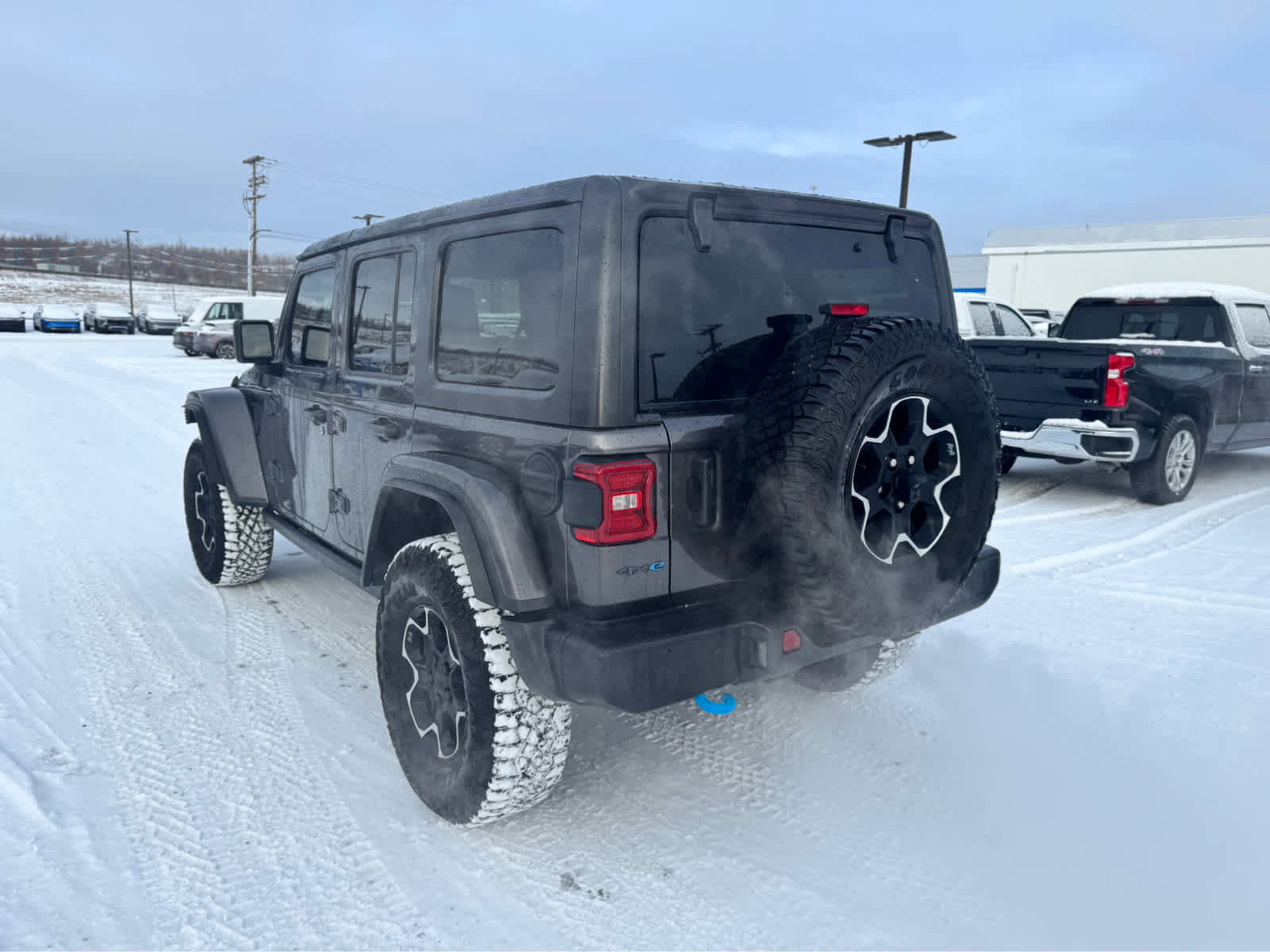 Used 2021 Jeep Wrangler Unlimited Rubicon 4xe w/ Cold Weather Group image 3