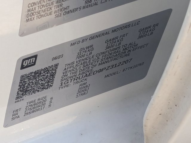 Used 2023 GMC Sierra 1500 Pro w/ Graphite Edition AWD/4WD image 15