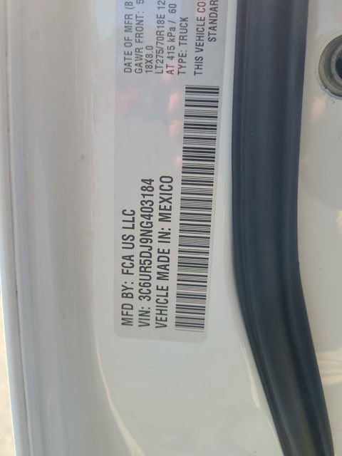 Certified 2022 RAM 2500 Big Horn w/ Protection Group image 25