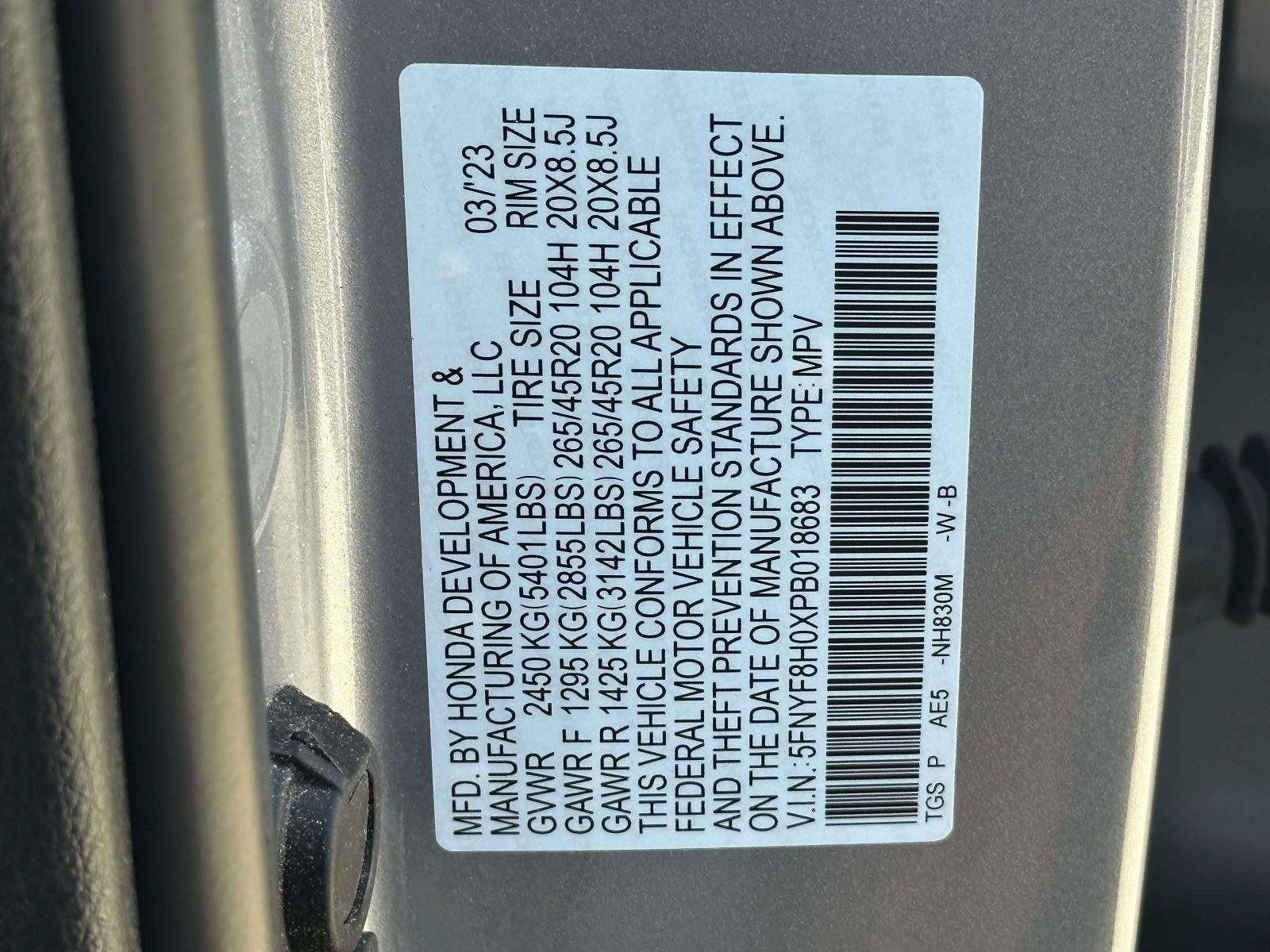 Used 2023 Honda Passport Elite image 17