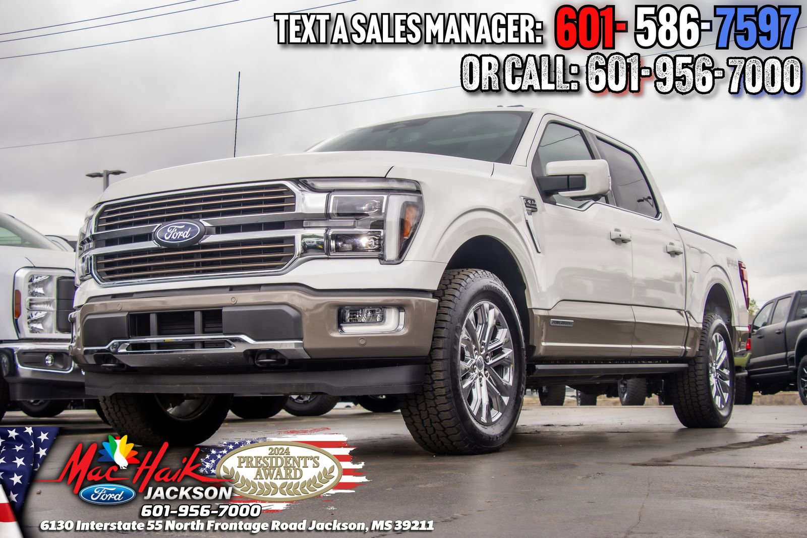 Certified 2025 Ford F150 King Ranch w/ FX4 Off-Road Package AWD/4WD image 4
