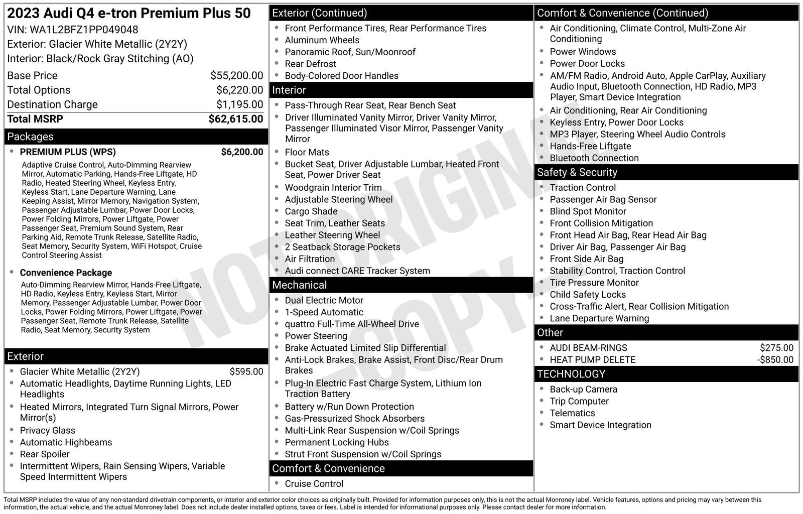 Certified 2023 Audi Q4 e-tron Premium Plus w/ Premium Plus image 31
