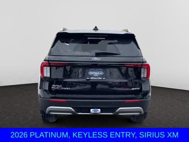 New 2026 Ford Explorer Platinum w/ LUX Leather Package AWD/4WD image 4