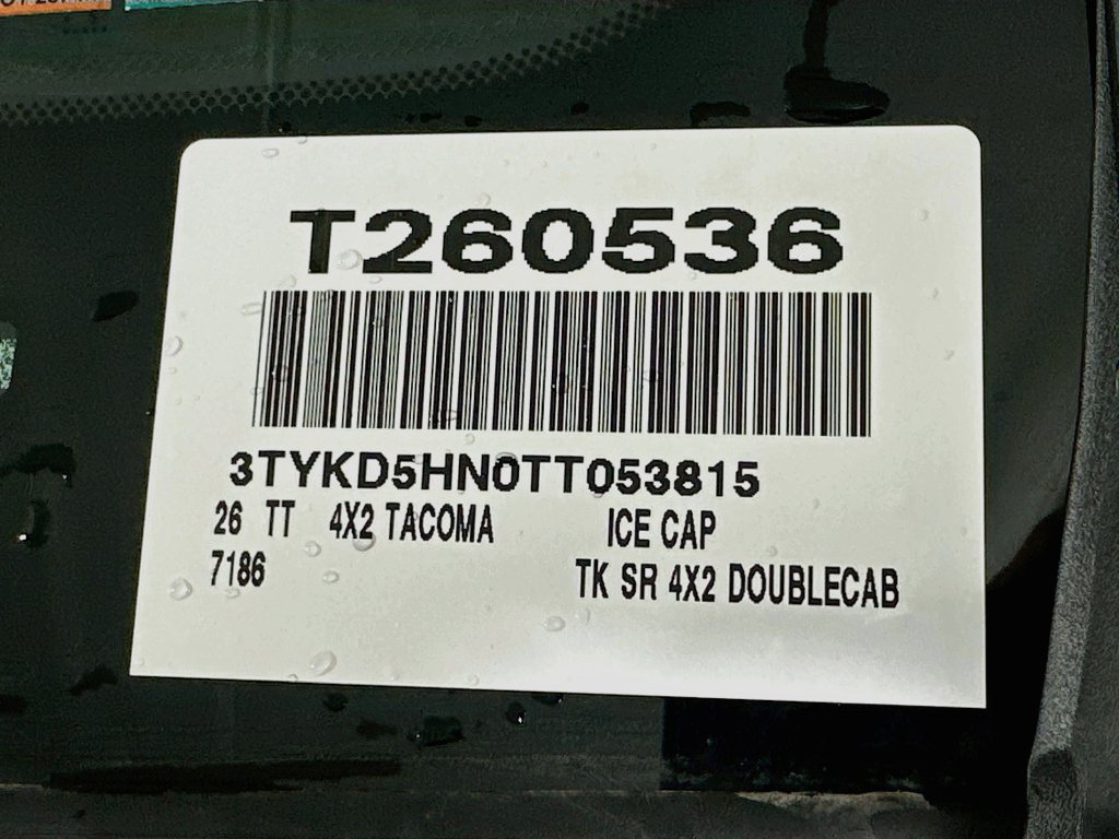 New 2026 Toyota Tacoma SR w/ SR Upgrade Package RWD image 17
