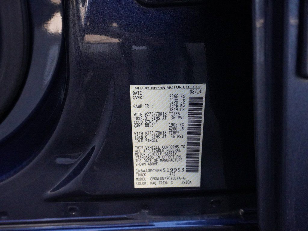 Used 2014 Nissan Titan PRO-4X w/ Pro-4x Luxury Package image 42