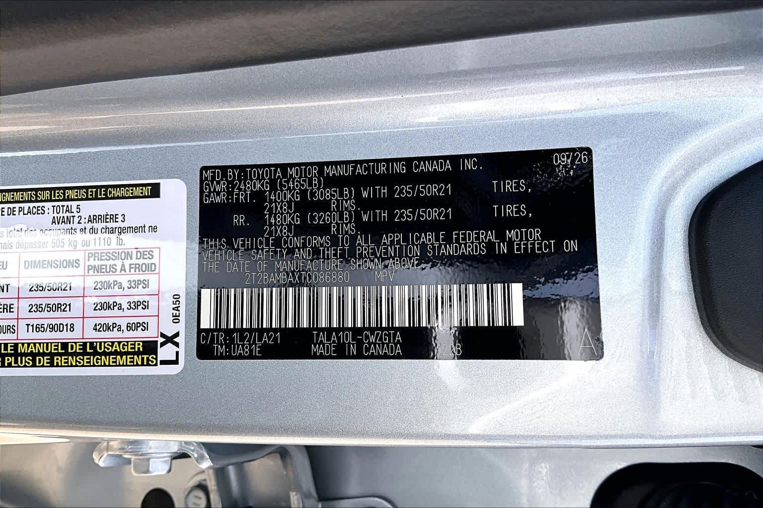 New 2026 Lexus RX 350 FWD image 16