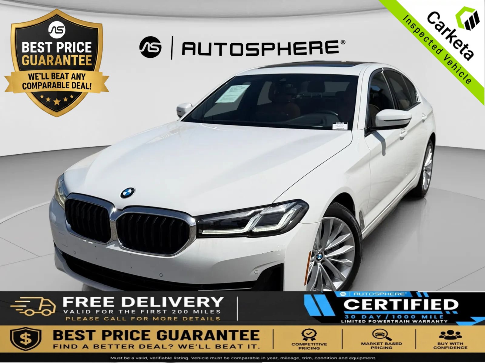 Used 2023 BMW 530i xDrive w/ Premium Package