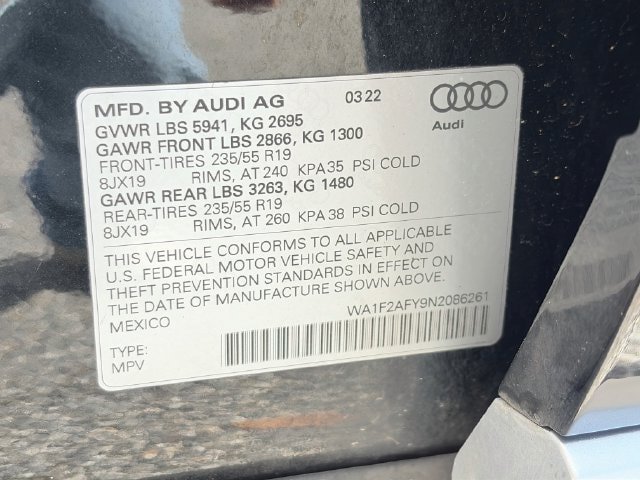 Used 2022 Audi Q5 e Prestige AWD/4WD image 33