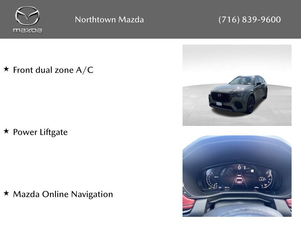 Certified 2025 MAZDA CX-70 3.3 Turbo S w/ Premium Package AWD/4WD image 15