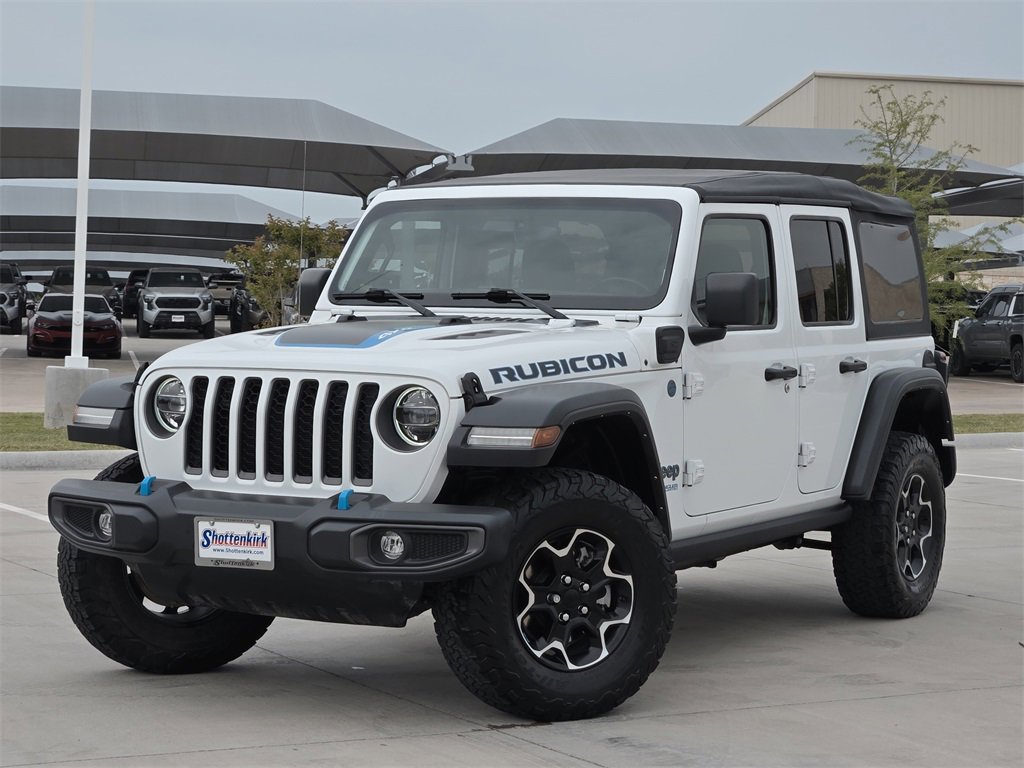 Used 2022 Jeep Wrangler Unlimited Rubicon 4xe w/ Safety Group image 2