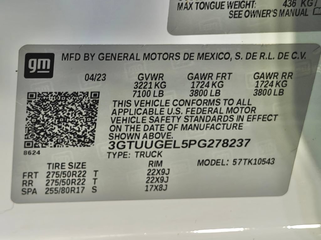 Used 2023 GMC Sierra 1500 Denali w/ Denali Reserve Package AWD/4WD image 78