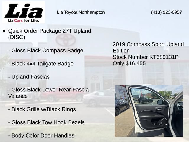 Used 2019 Jeep Compass Sport AWD/4WD image 14
