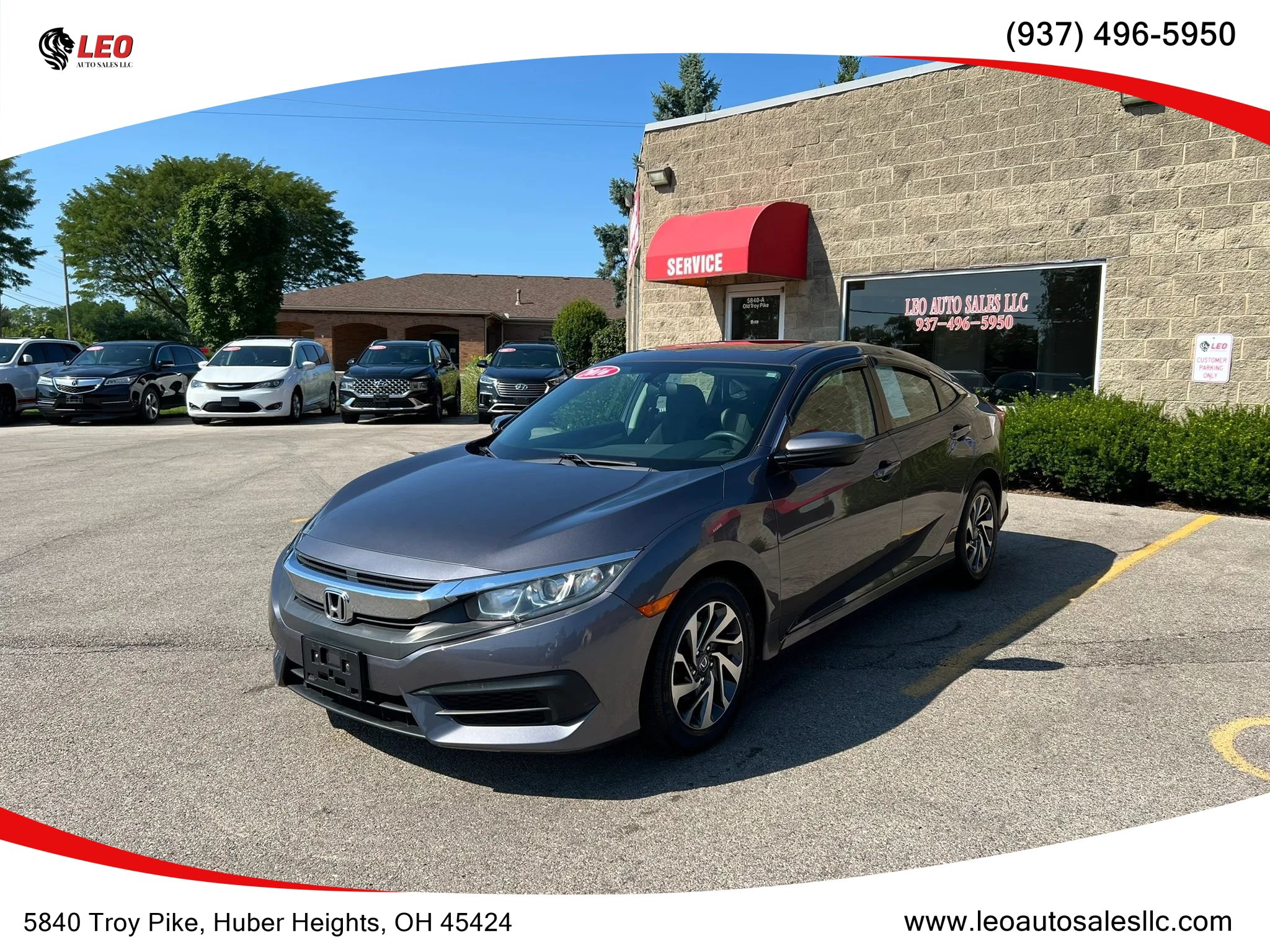 Used 2016 Honda Civic EX image 1