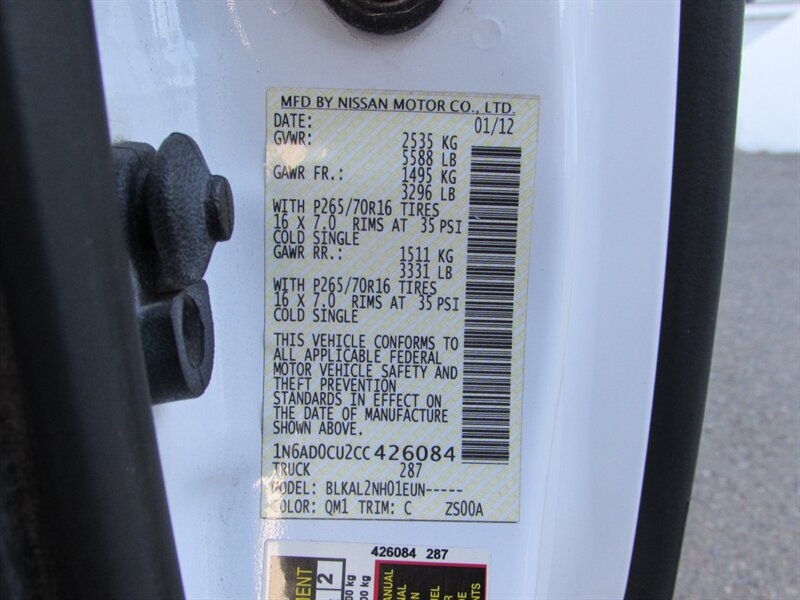 Used 2012 Nissan Frontier SV RWD image 23