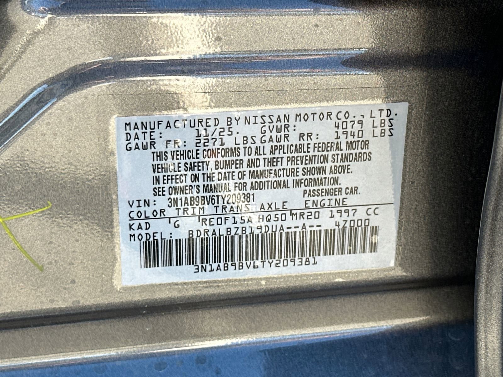 New 2026 Nissan Sentra S w/ S Cold Weather Package image 32