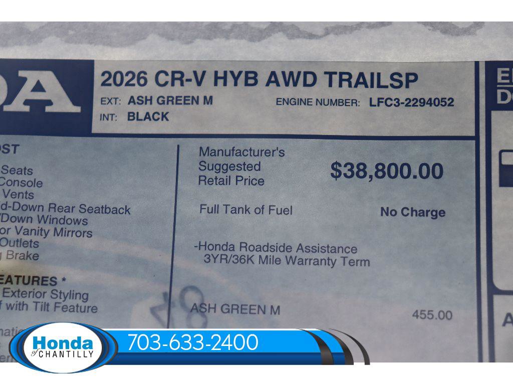 New 2026 Honda CR-V TrailSport image 40