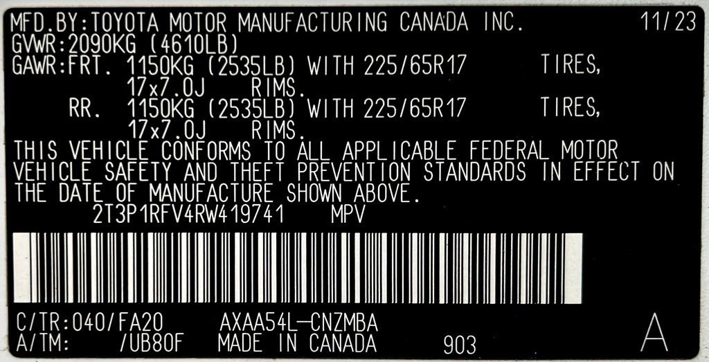 Certified 2024 Toyota RAV4 XLE w/ Weather Package AWD/4WD image 21