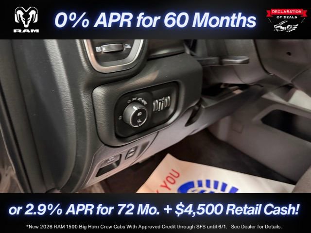New 2026 RAM 1500 Big Horn AWD/4WD image 17