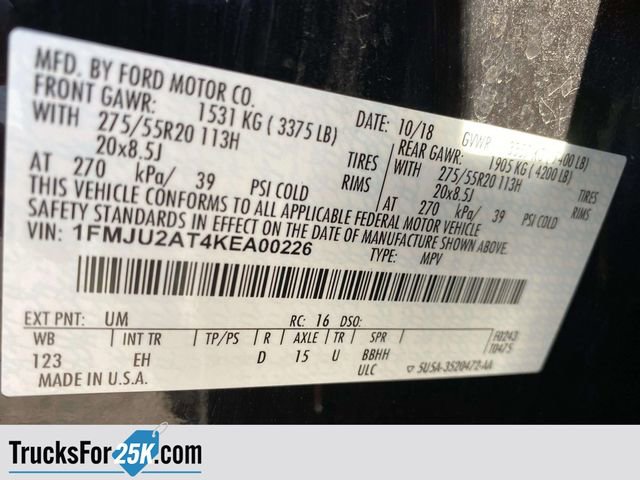 Used 2019 Ford Expedition Limited image 44