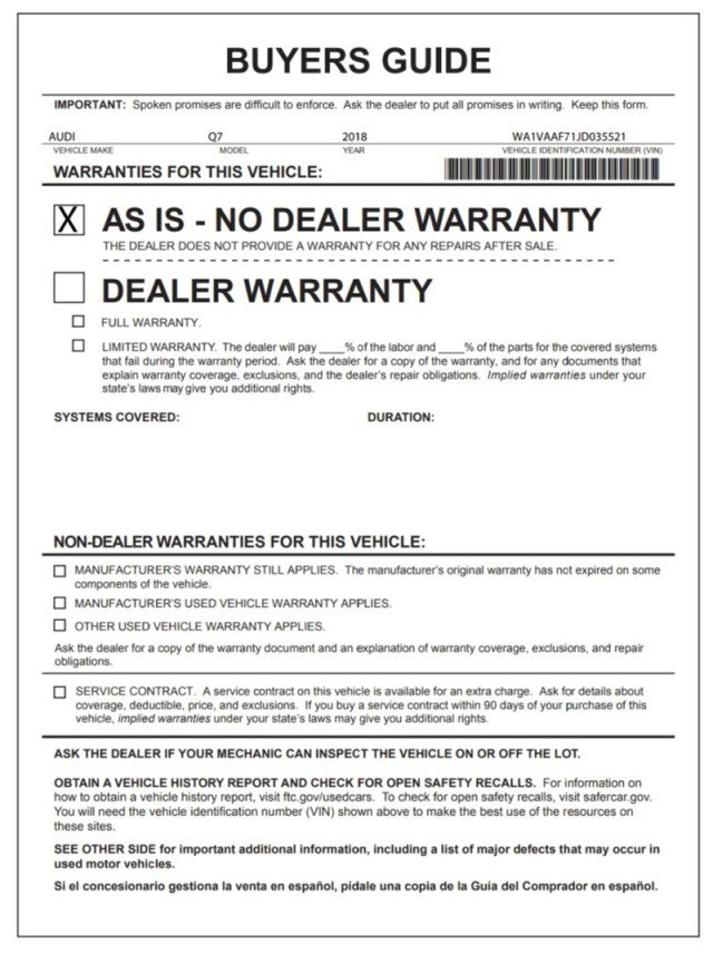 Used 2018 Audi Q7 3.0T Prestige w/ Prestige Package image 37