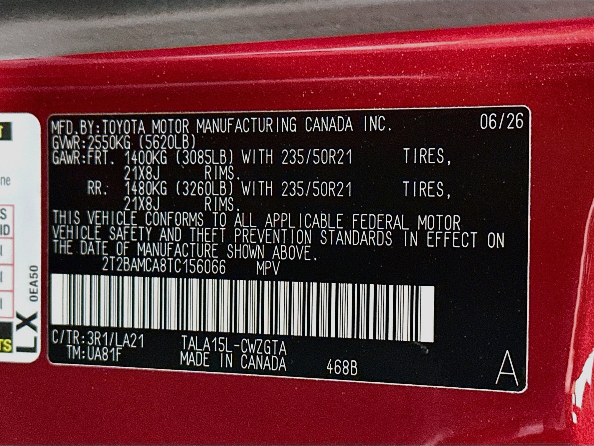 New 2026 Lexus RX 350 AWD w/ Convenience Package image 32