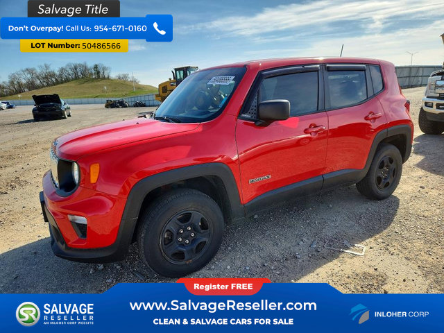 Used 2020 Jeep Renegade Sport w/ UConnect 7.0 Group AWD/4WD image 1