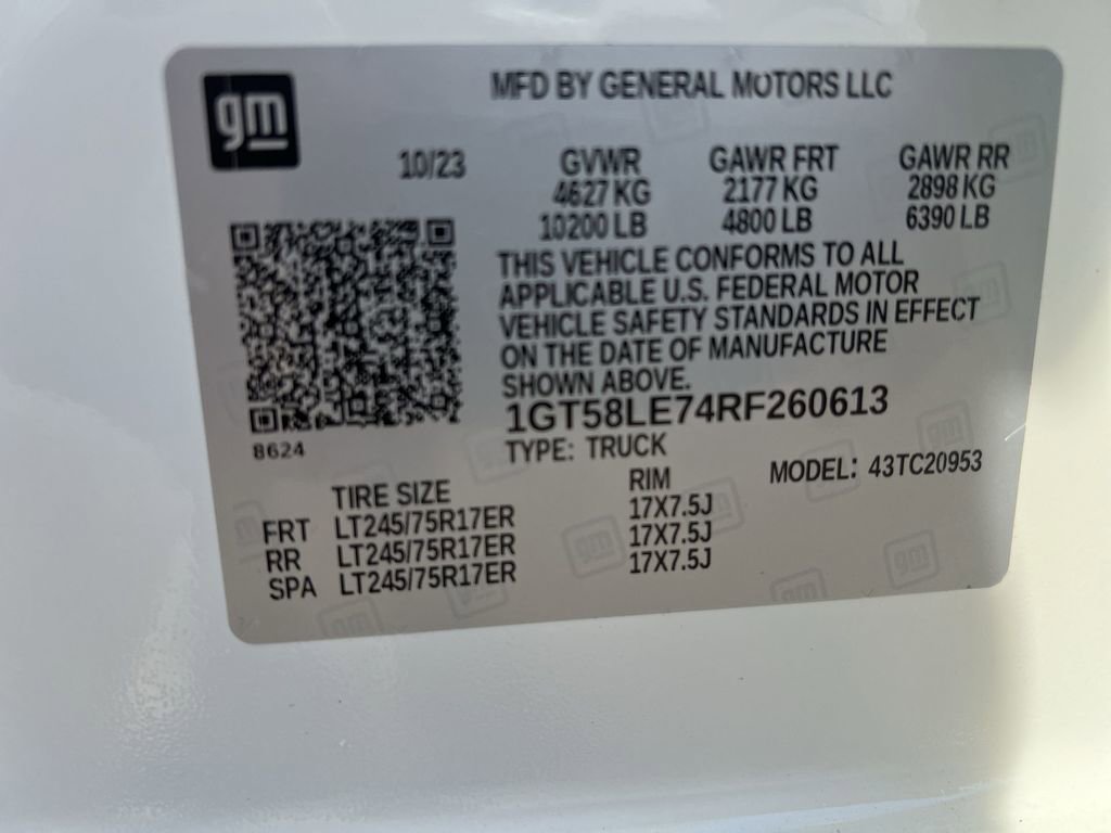 Used 2024 GMC Sierra 2500 Pro w/ 1SA Pro Safety Plus Package image 33