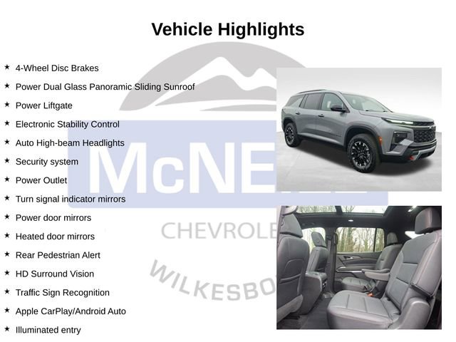 Used 2025 Chevrolet Traverse Z71 w/ Driver Confidence Package image 10