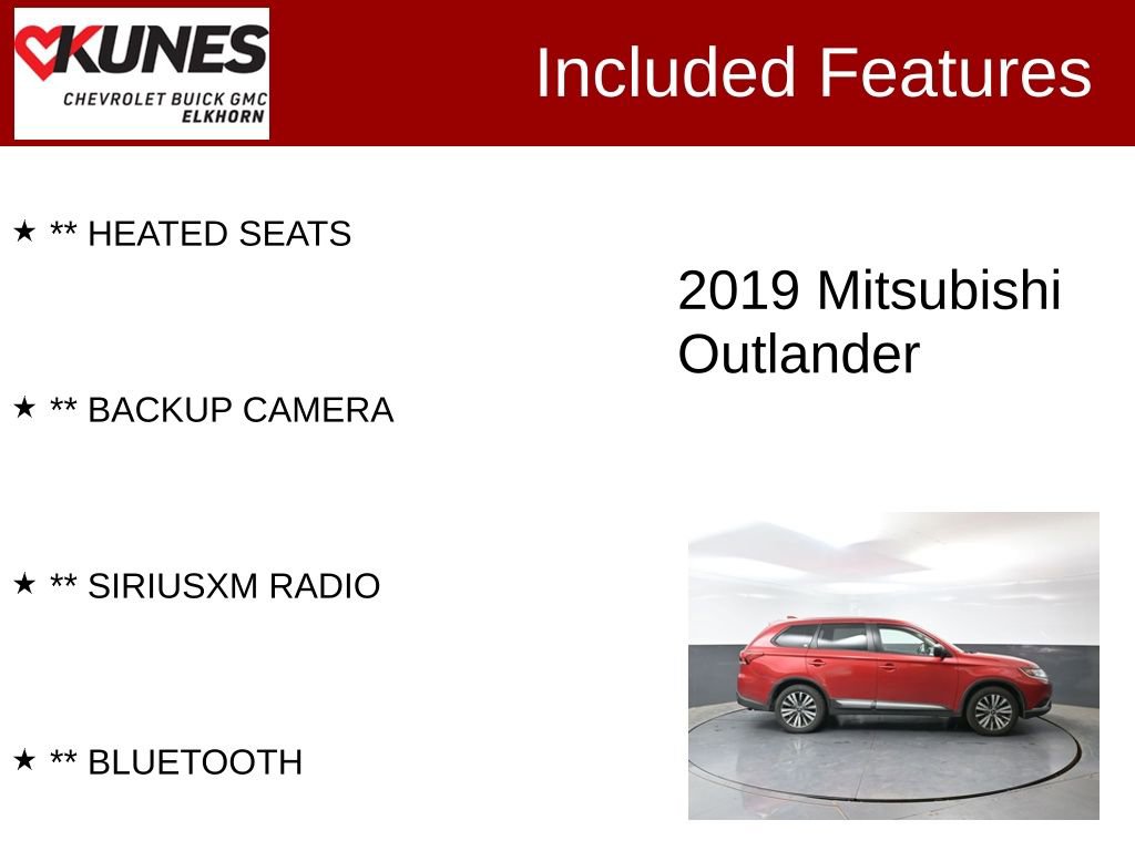 Used 2019 Mitsubishi Outlander ES FWD video 2
