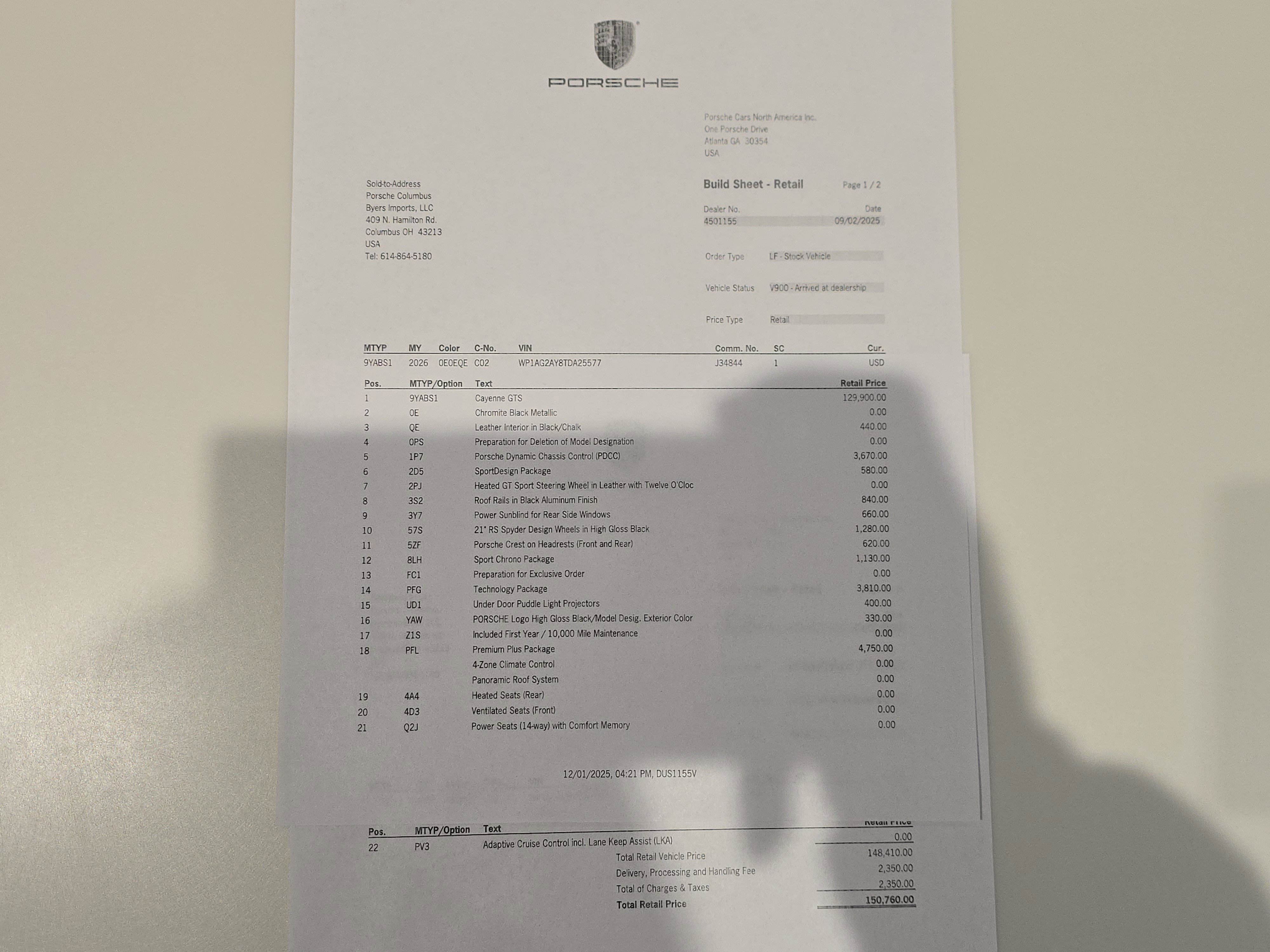 New 2026 Porsche Cayenne GTS image 30