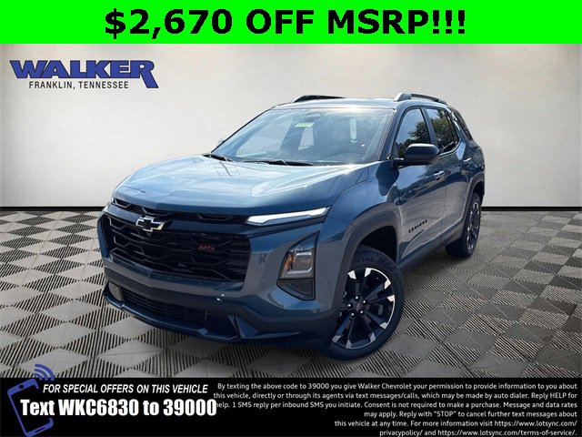 New 2026 Chevrolet Equinox RS w/ Convenience Package III