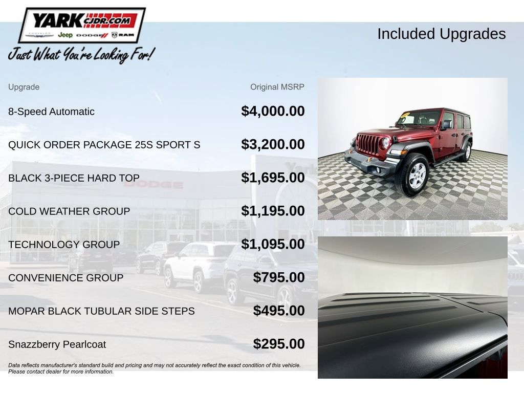 Certified 2022 Jeep Wrangler Unlimited Sport image 5