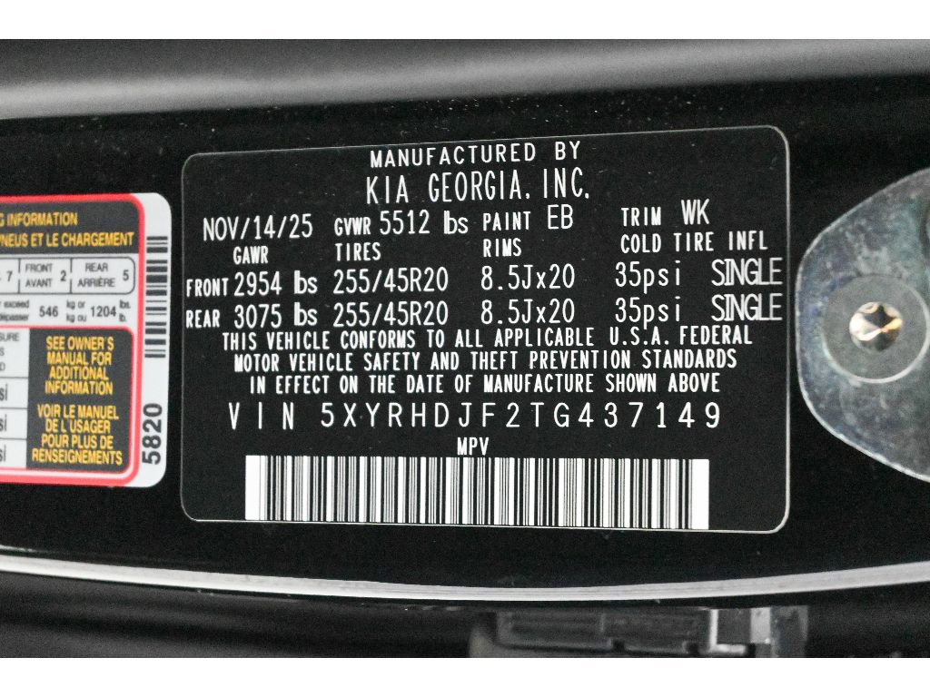 Used 2026 Kia Sorento EX image 50