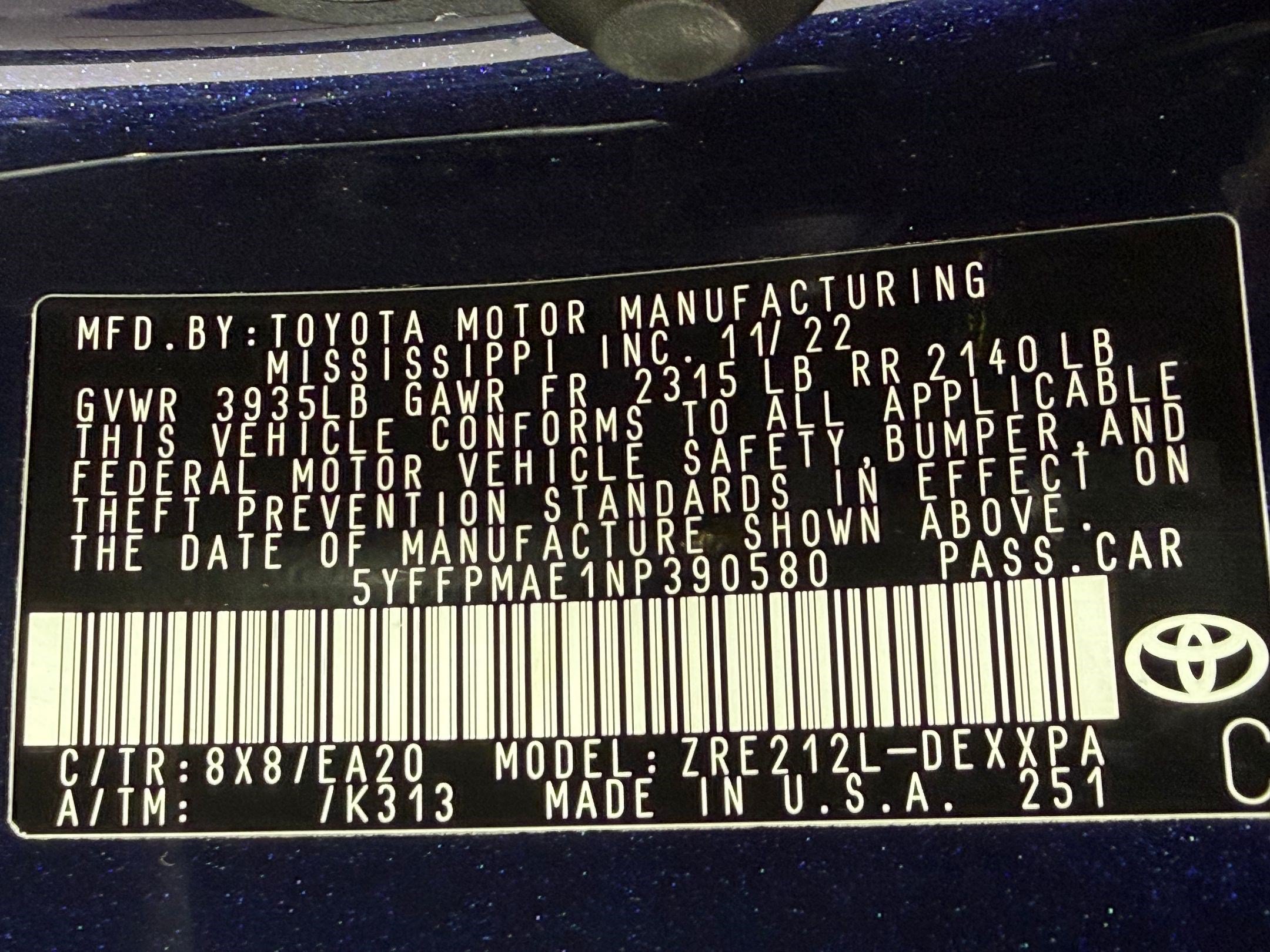 Used 2022 Toyota Corolla XLE FWD image 26