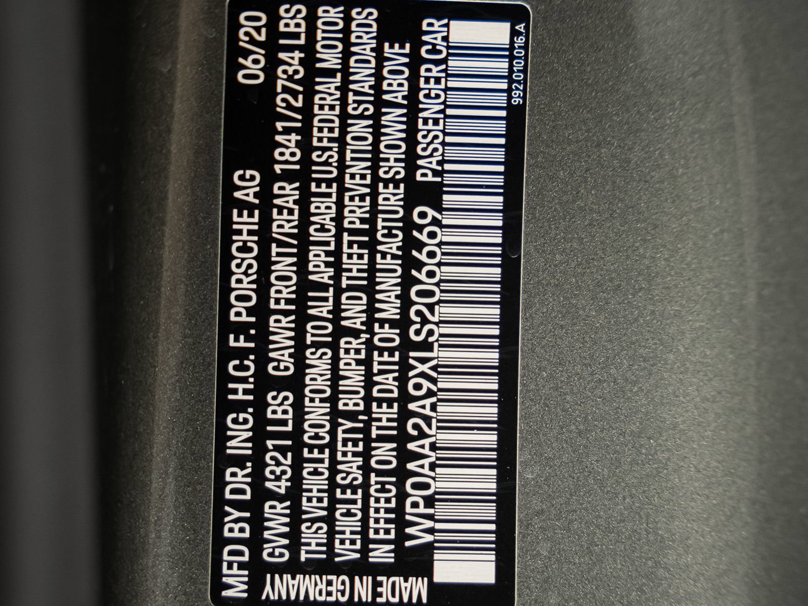 Used 2020 Porsche 911 Carrera RWD image 60