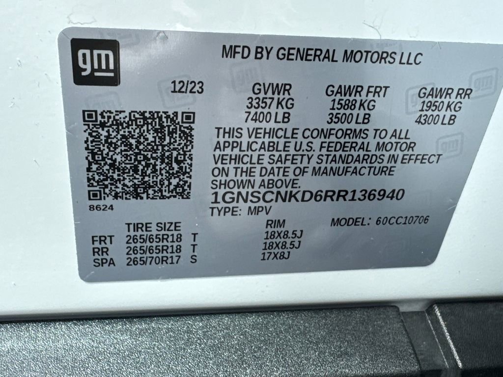 Used 2024 Chevrolet Tahoe LT RWD image 34