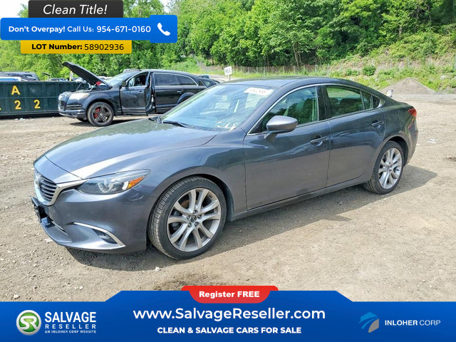 Used 2016 MAZDA MAZDA6 Touring w/ Touring Technology Package