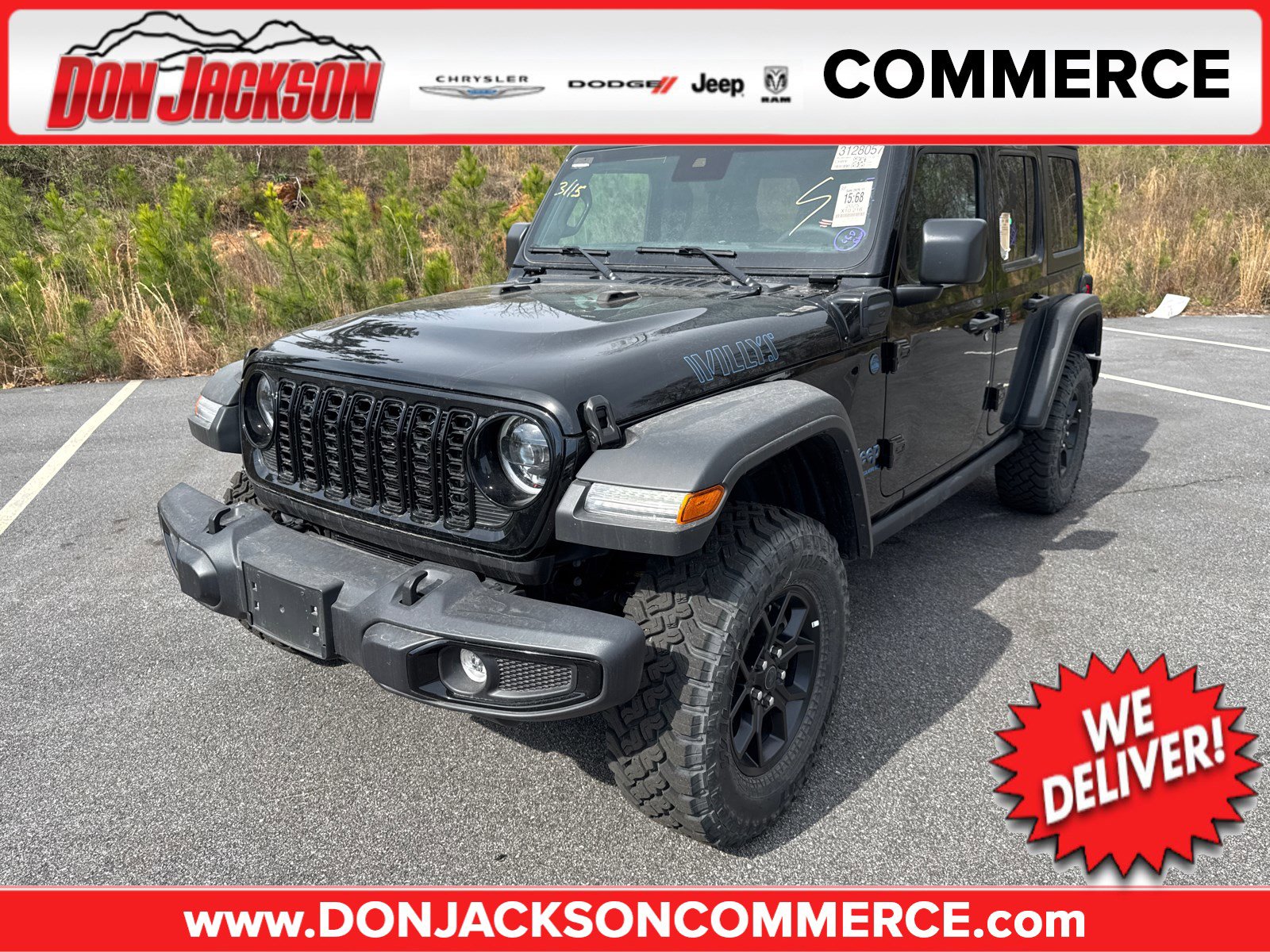 Used 2025 Jeep Wrangler Willys image 1