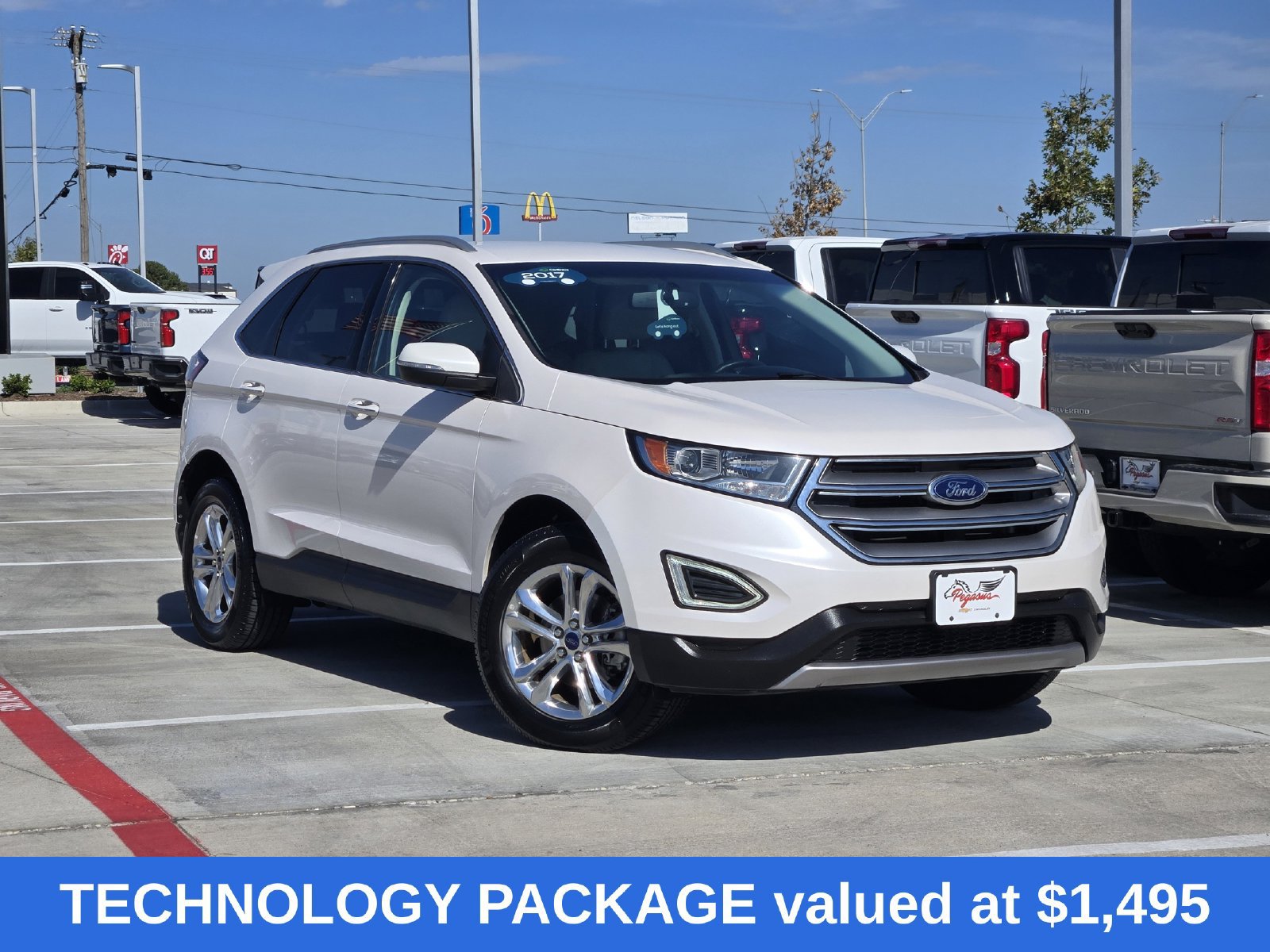 Used 2017 Ford Edge Titanium w/ Technology Package FWD 360° Tour