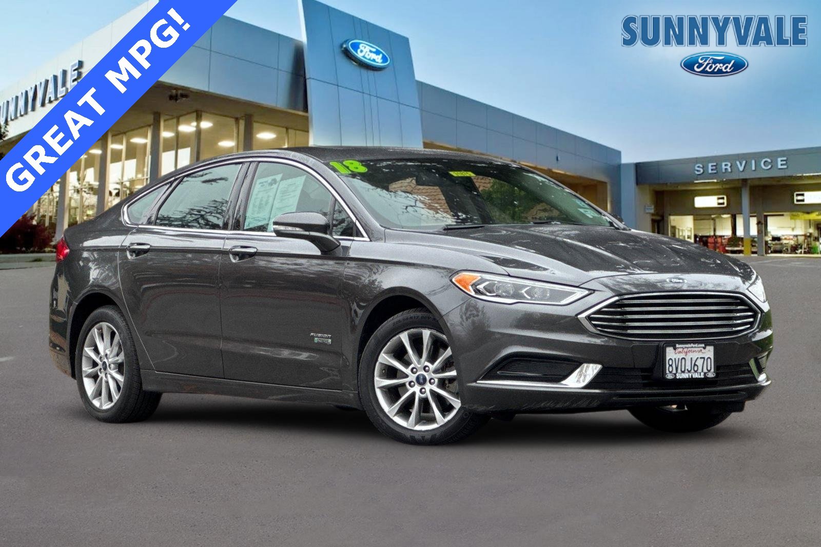 Used 2018 Ford Fusion Energi SE