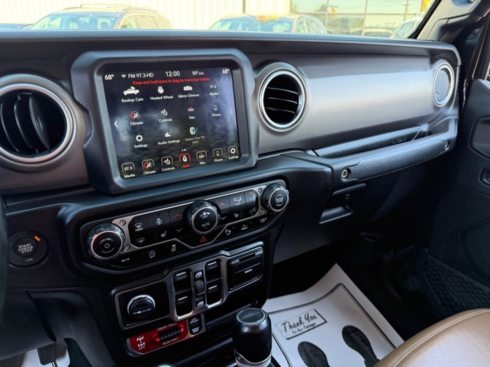 Used 2020 Jeep Gladiator Rubicon w/ Uconnect 4C Nav & Sound Group image 11