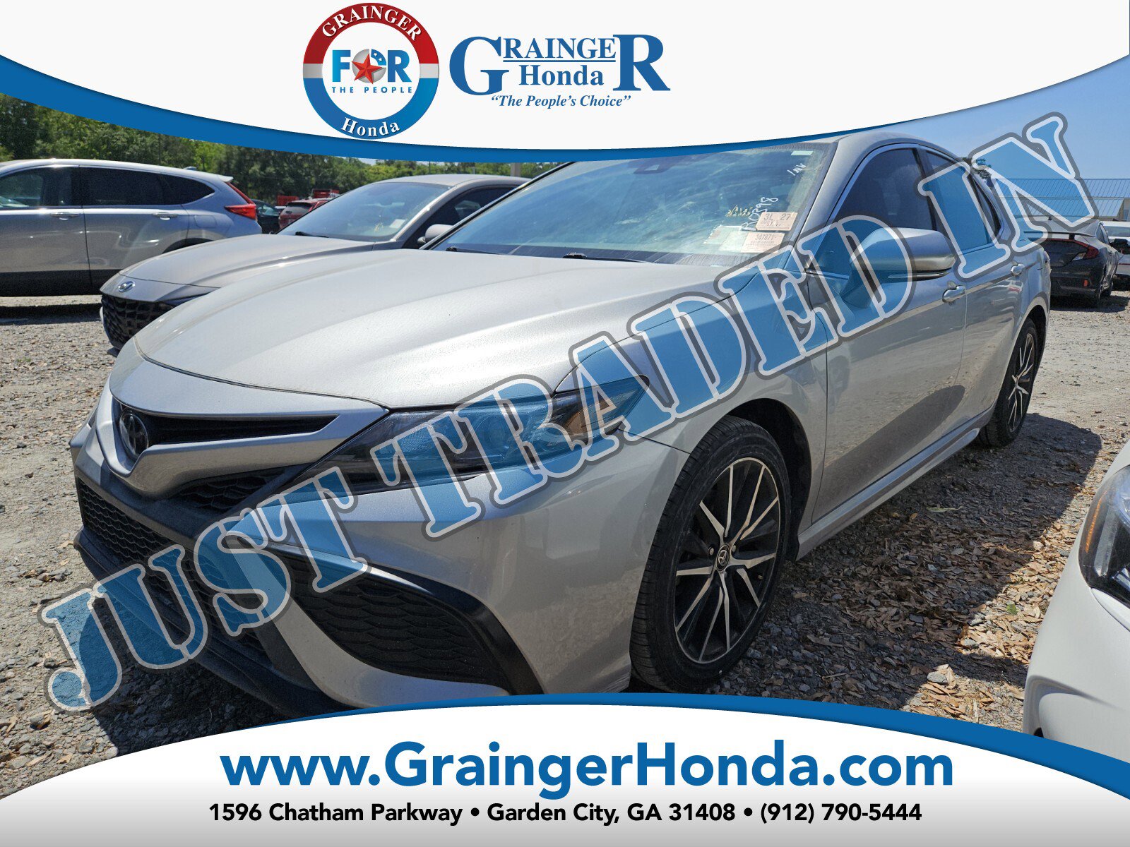 Used 2021 Toyota Camry SE w/ Convenience Package FWD image 1