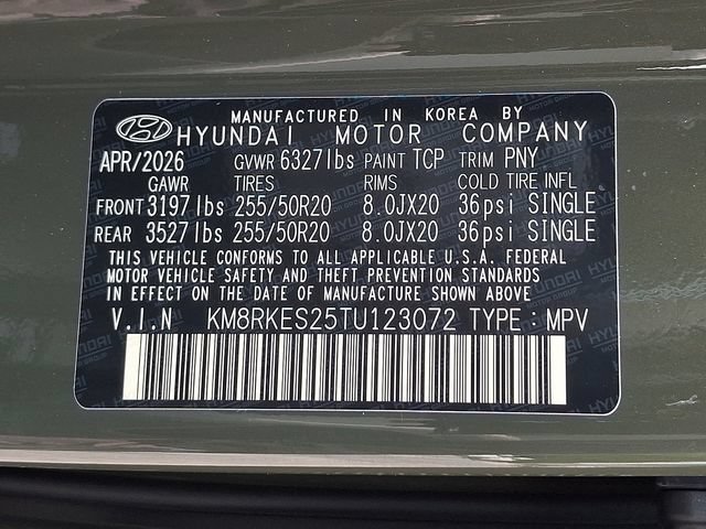 New 2026 Hyundai Palisade Limited AWD/4WD image 17