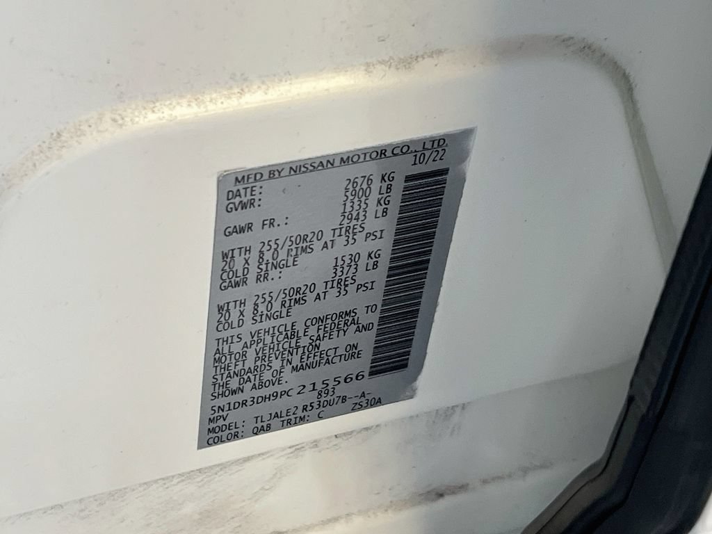 Used 2023 Nissan Pathfinder Platinum FWD image 34