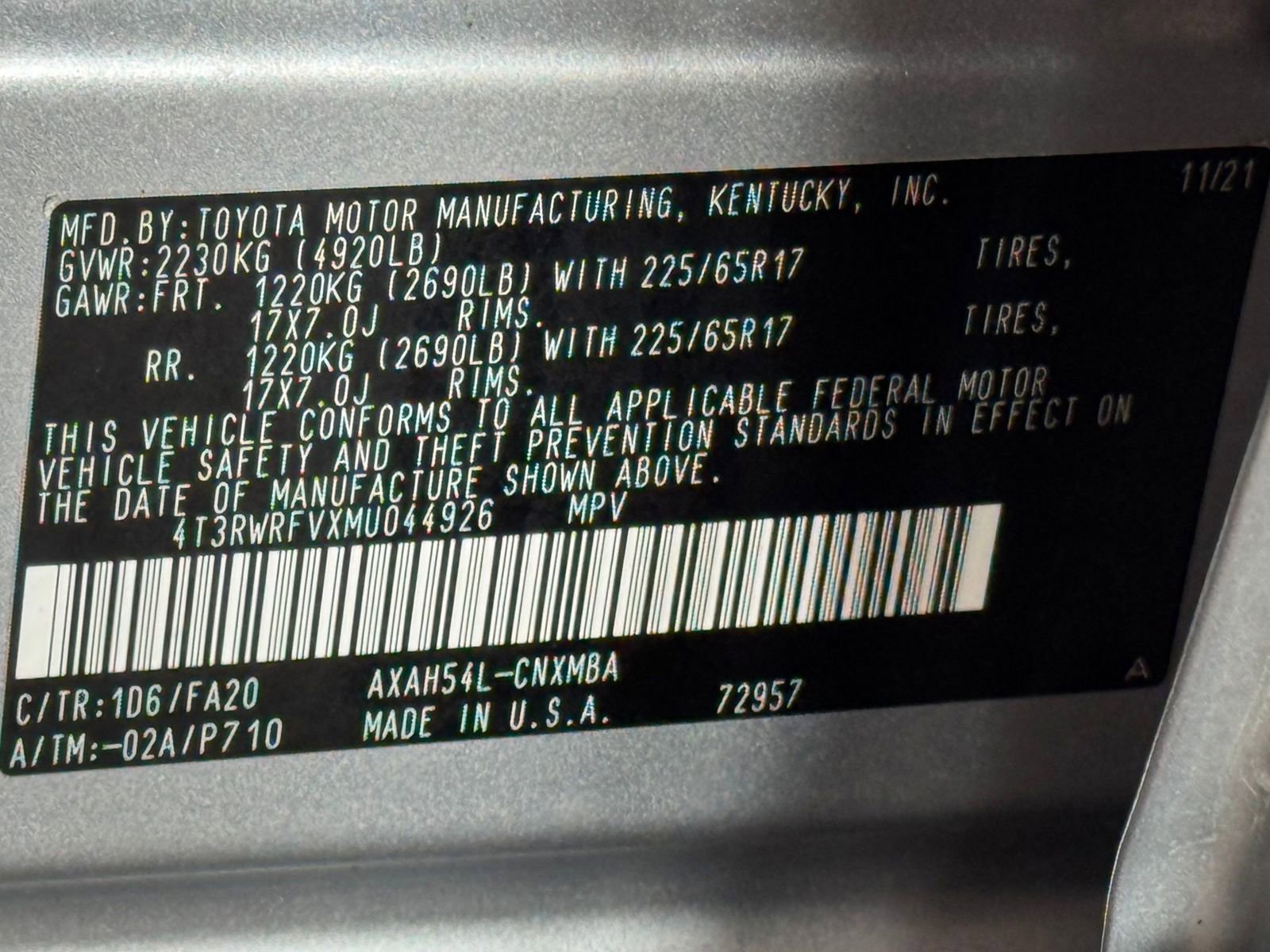 Used 2021 Toyota RAV4 XLE image 17