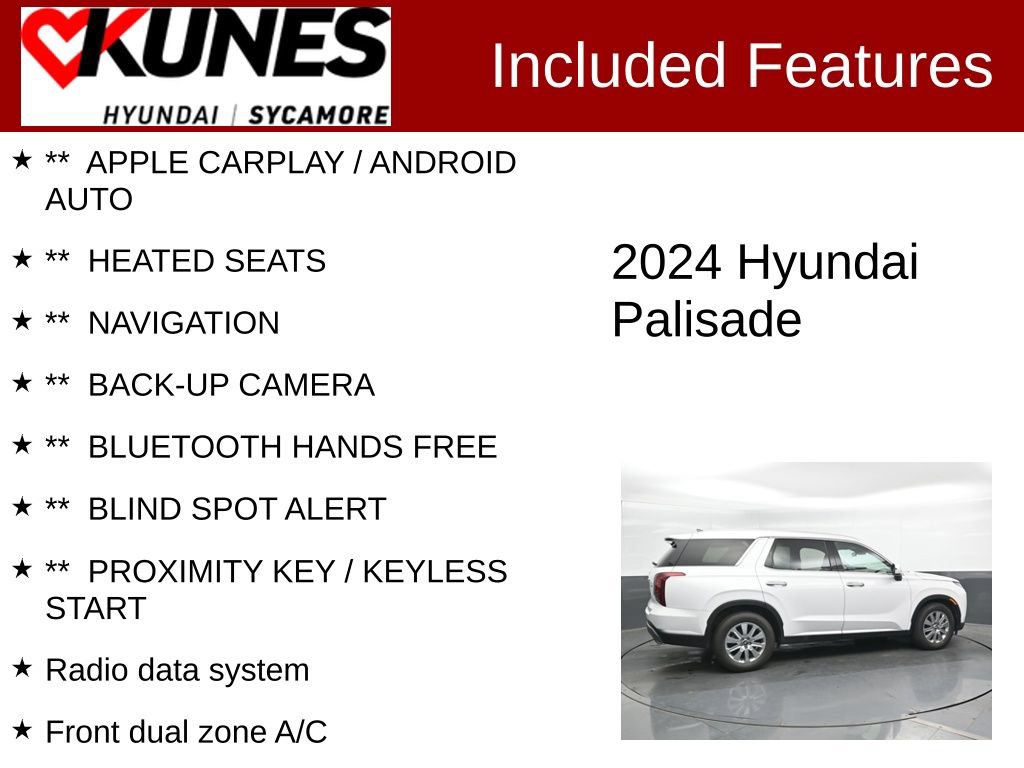 Certified 2024 Hyundai Palisade SEL AWD/4WD image 2
