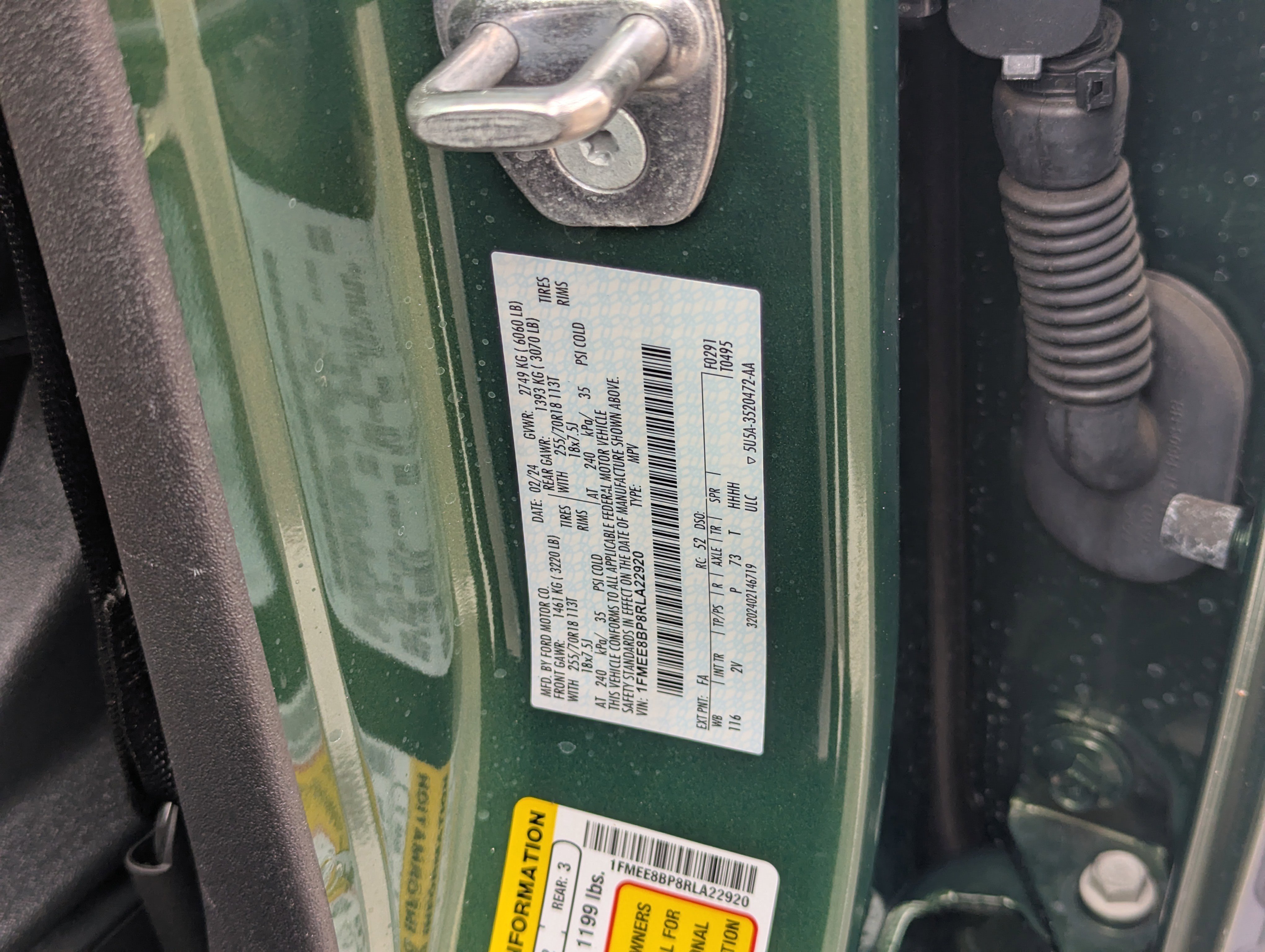 Used 2024 Ford Bronco Outer Banks image 33