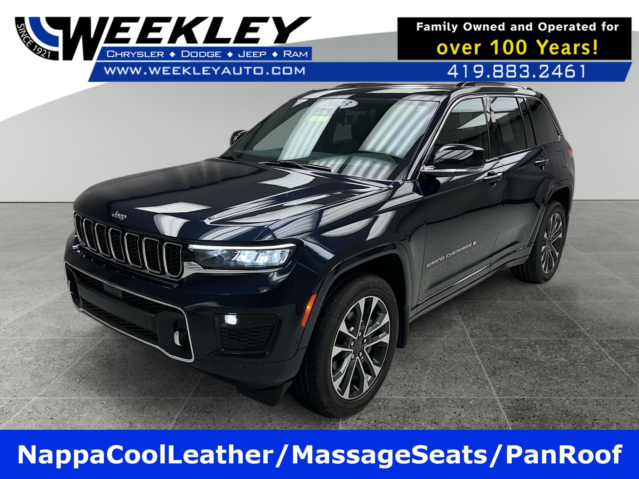 Used 2023 Jeep Grand Cherokee Overland w/ Luxury Tech Group IV