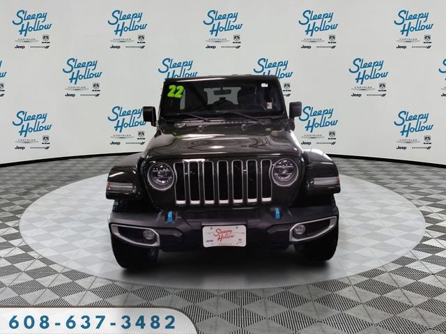 Used 2022 Jeep Wrangler Unlimited Sahara 4xe w/ Cold Weather Group image 2