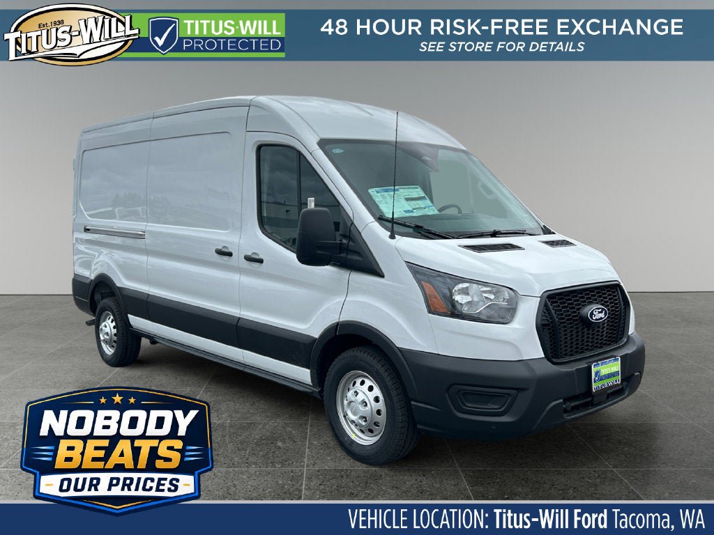 New 2026 Ford Transit 350 148 Medium Roof AWD w/ Load Area Protection Package